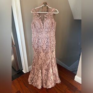 Mother of the Bride Gown  Soft Pink